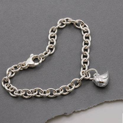 Robin Silver Charm Scarlett Jewellery
