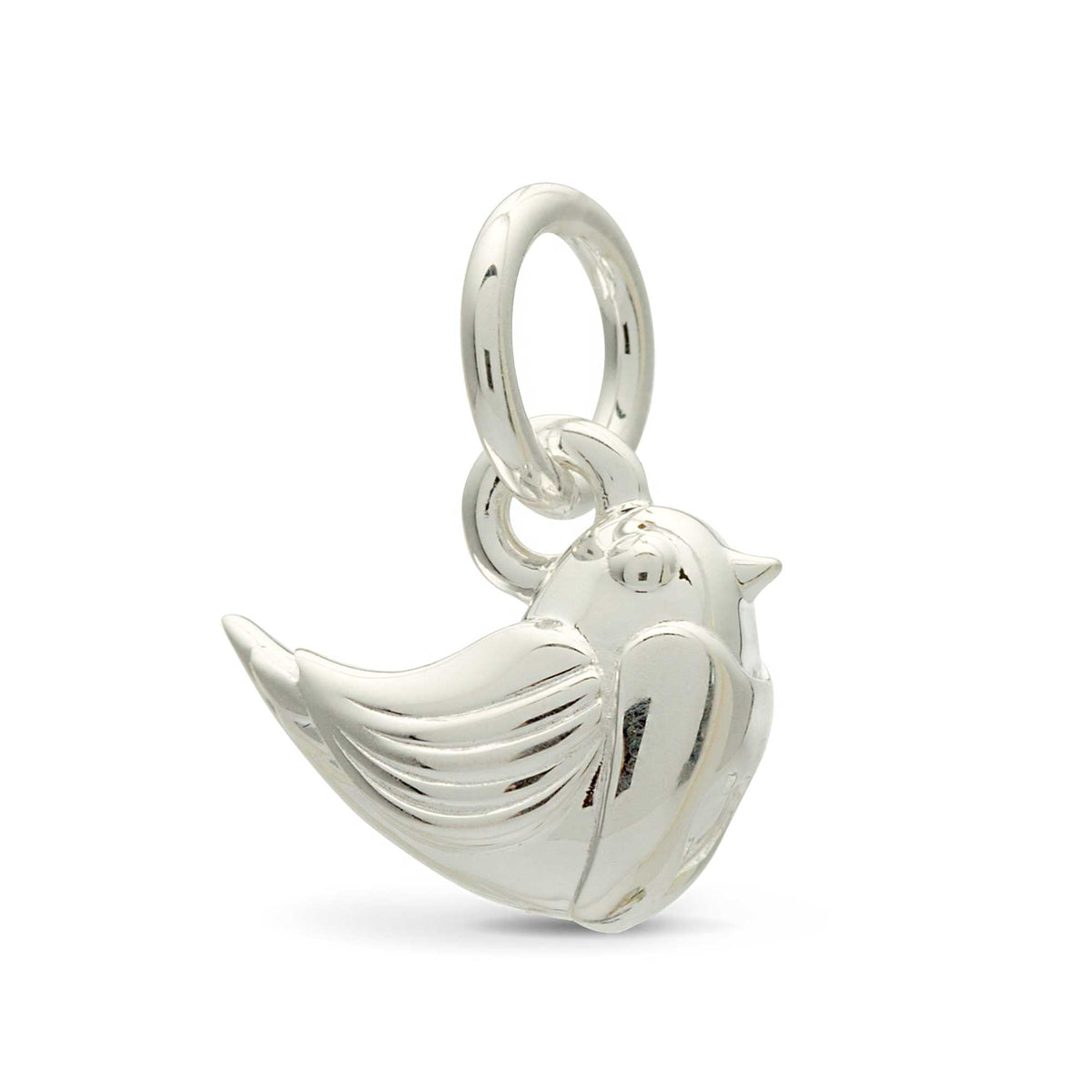 Robin Silver Charm Scarlett Jewellery