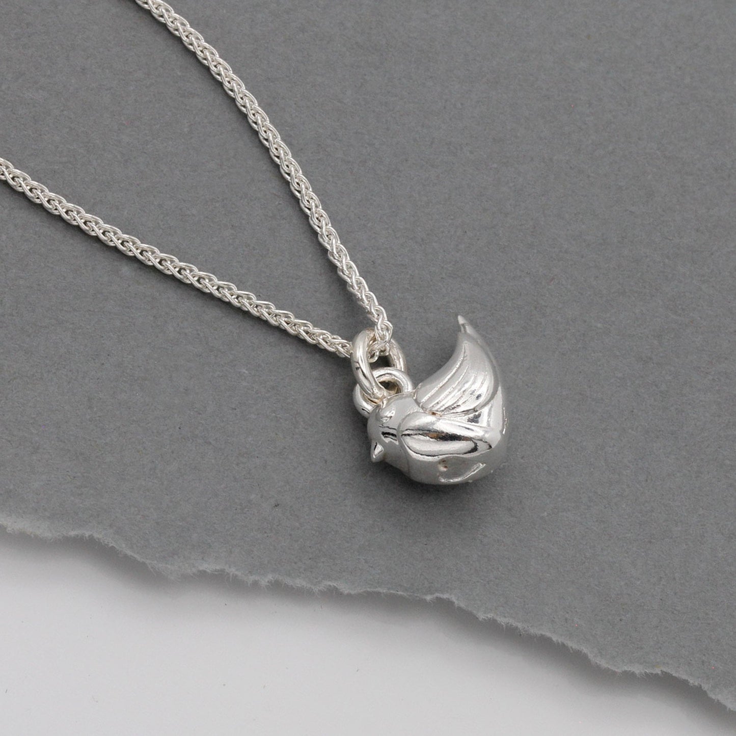 Robin Silver Charm Scarlett Jewellery