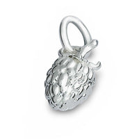 Raspberry Silver Charm Scarlett Jewellery