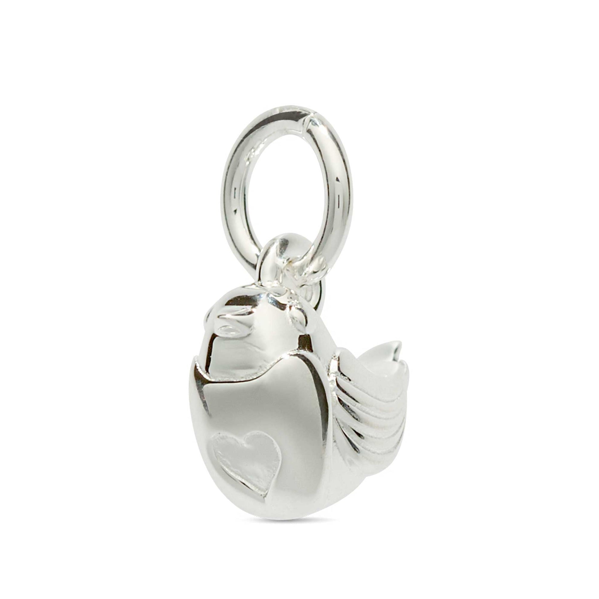 Robin Silver Charm Scarlett Jewellery