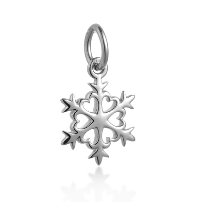 Snowflake Silver Charm Scarlett Jewellery