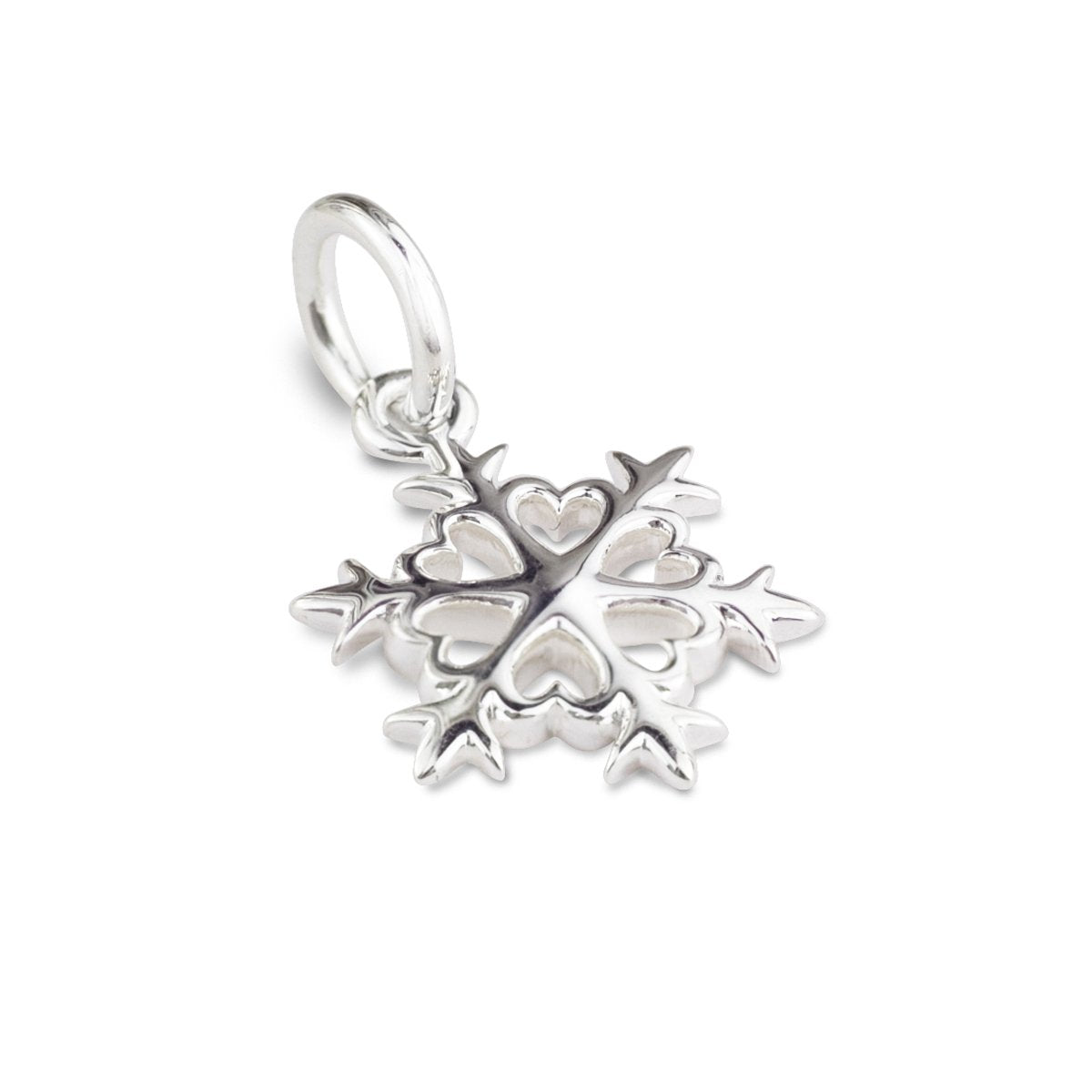 Snowflake Silver Charm Scarlett Jewellery
