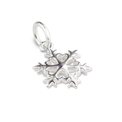 Snowflake Silver Charm Scarlett Jewellery