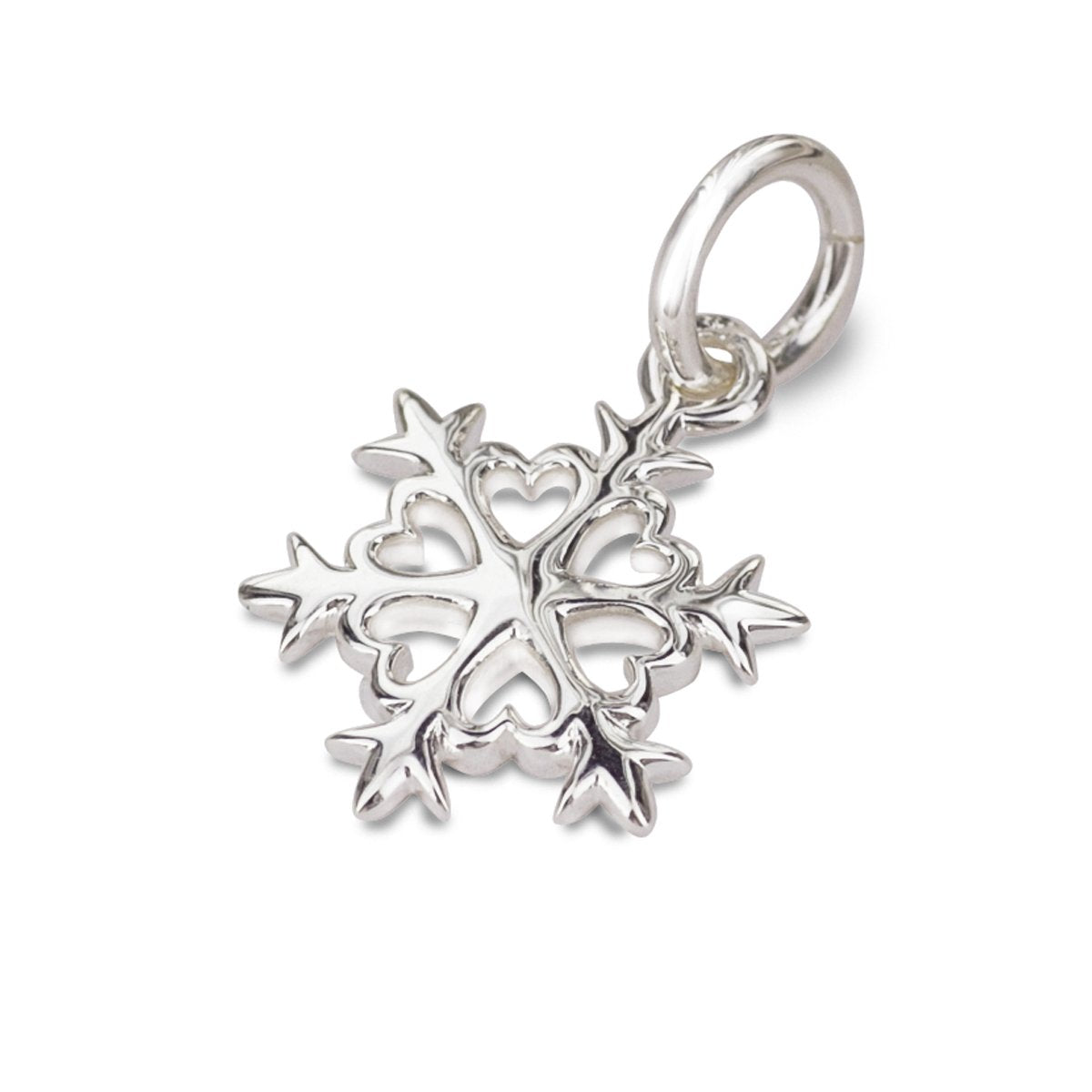 Snowflake Silver Charm Scarlett Jewellery