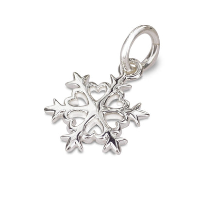 Snowflake Silver Charm Scarlett Jewellery