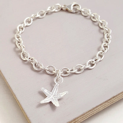 Starfish Silver Charm Scarlett Jewellery