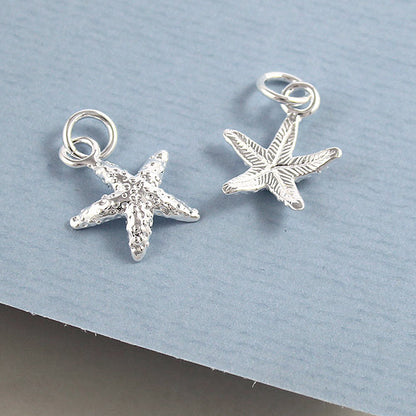 Starfish Silver Charm Scarlett Jewellery