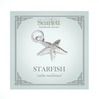 Starfish Silver Charm Scarlett Jewellery
