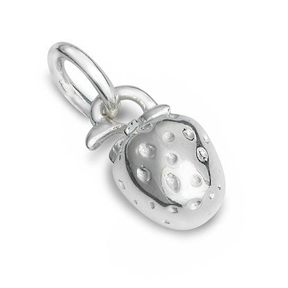 Strawberry Silver Charm Scarlett Jewellery