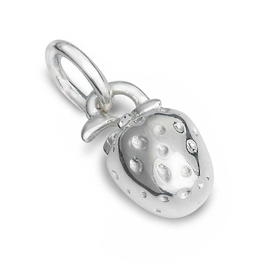 Strawberry Silver Charm Scarlett Jewellery