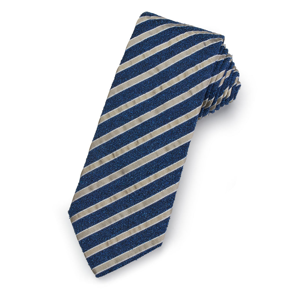 The Etonian Silk Stripe Tie Benson & Clegg