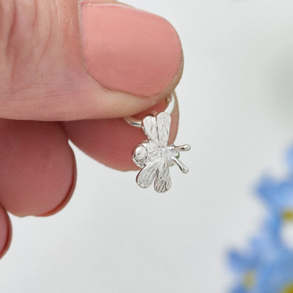 Tiny Bumble-Bee Silver Charm Scarlett Jewellery