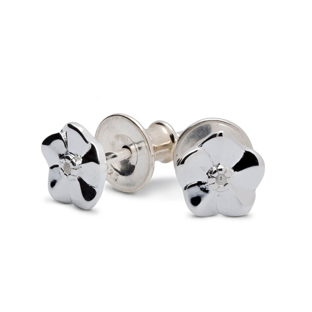 Forget-Me-Not Tiny Silver Stud Earrings Scarlett Jewellery