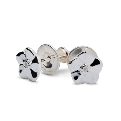 Forget-Me-Not Tiny Silver Stud Earrings Scarlett Jewellery