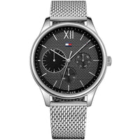 Tommy Hilfiger 1791415 Damon Men's Silver Mesh Watch - SJR London Timepiece