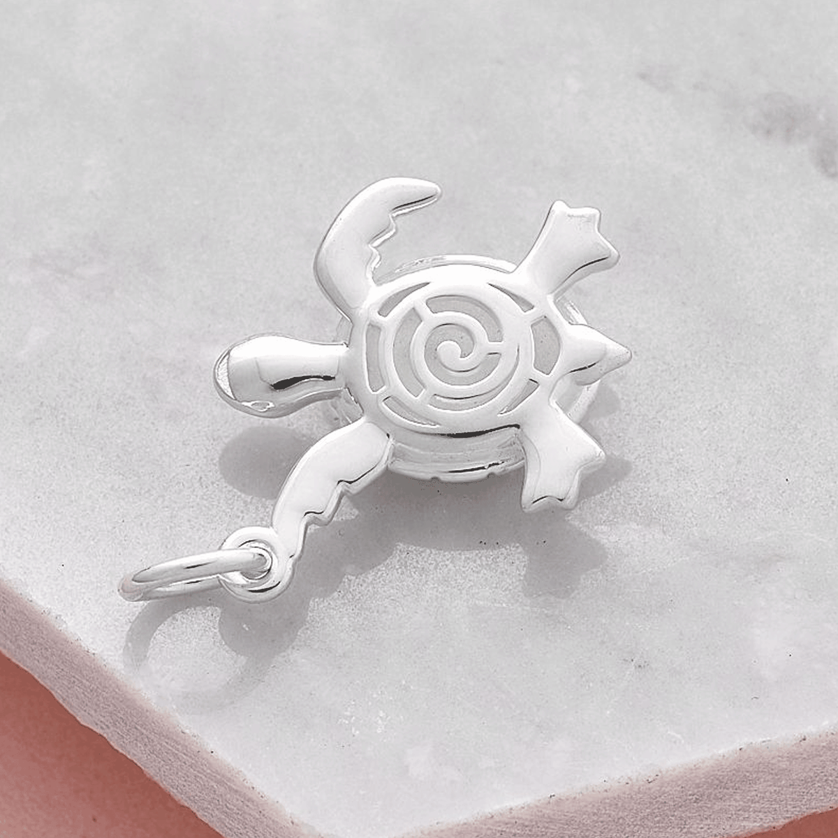 Turtle Silver Charm Scarlett Jewellery