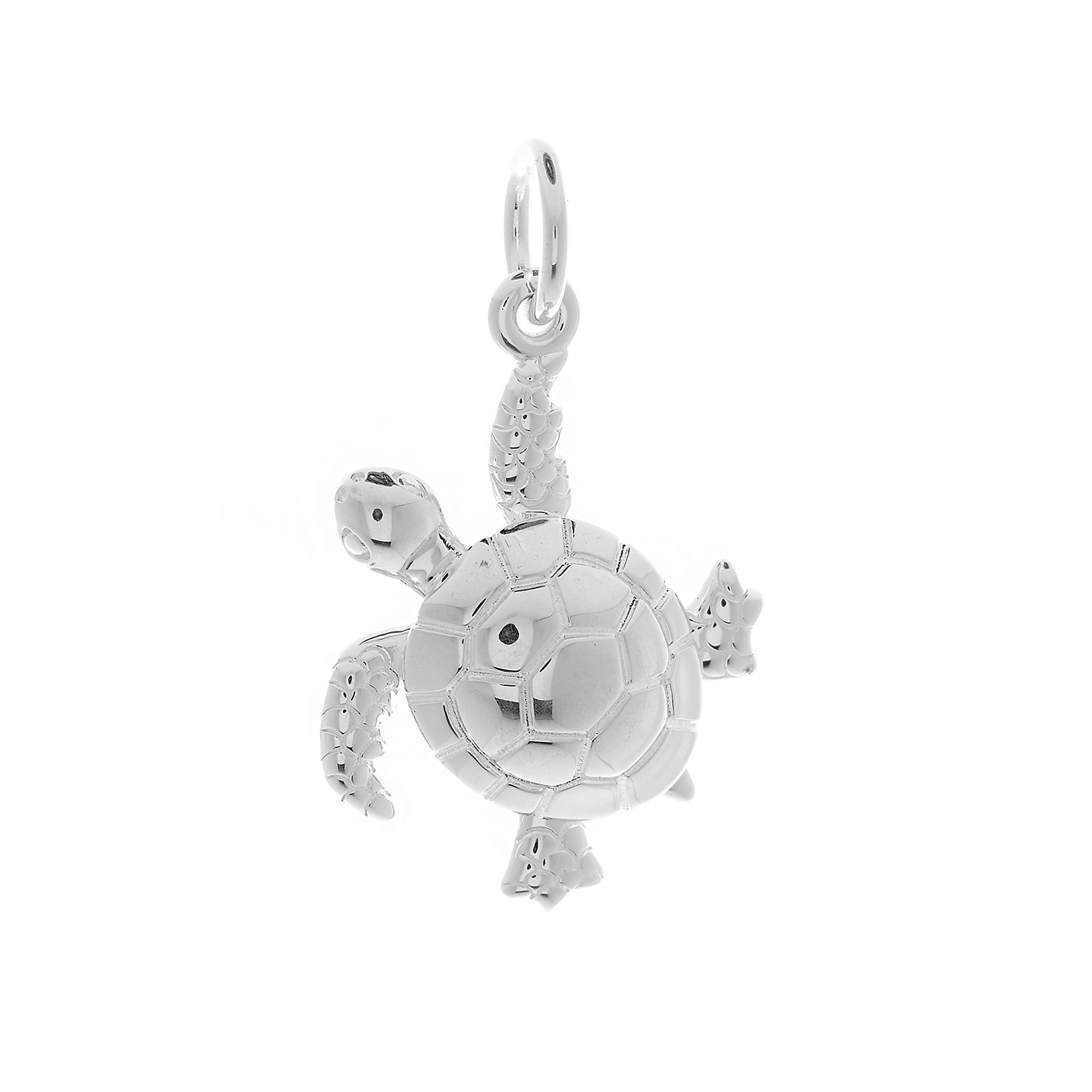 Turtle Silver Charm Scarlett Jewellery
