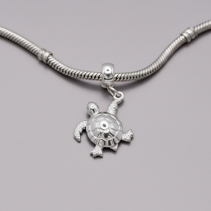 Turtle Silver Charm Scarlett Jewellery