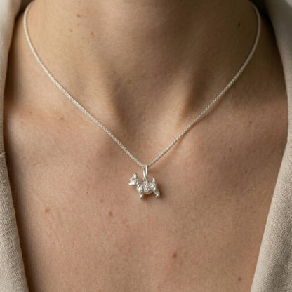 West Highland Terrier Silver Dog Charm Scarlett Jewellery