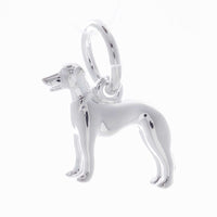 Whippet Silver Dog Charm Scarlett Jewellery